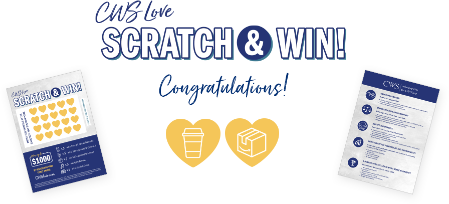 CWS Love, Congratulations!